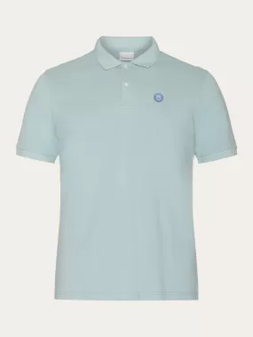 Basic badge polo - Gray Mist