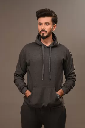 Charcoal Basic Hoodie