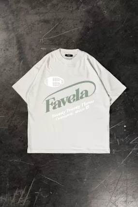 F GLOBE VANILLA / OFF WHITE  T-SHIRT