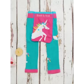 Flying Unicorn Leggings, Stl 0-4 år