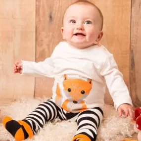 Fox Leggings, Stl 0-4 år