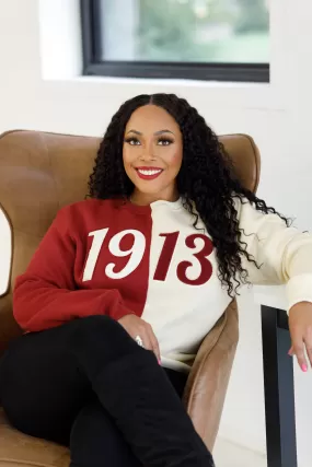 Half 1913 Chenille Sweatshirt