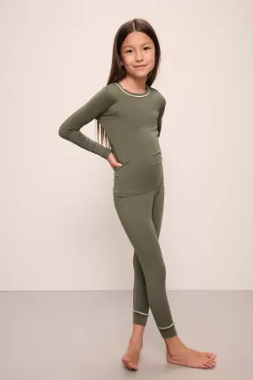 Kids TENCEL™ Modal Unisex Long PJ Set