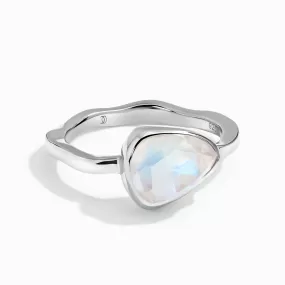 Moonstone Ring - Nude