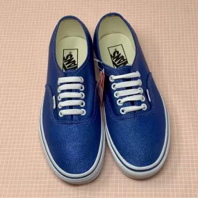 Navy Glitter Vans