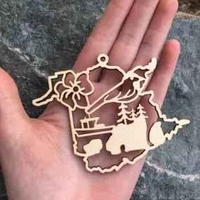 New Brunswick Ornament