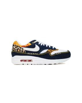 Nike Air Max 1 PRM Medium Blue/White 'Denim Leopard'