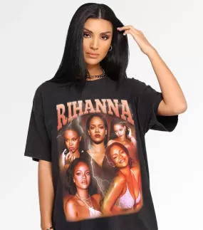 Rihanna Tee - Black