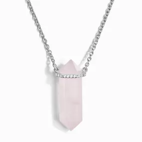 Rose Quartz Necklace - Supernal