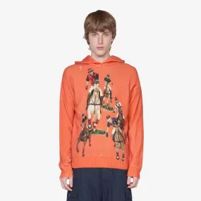 The Five Horsemen Hooded Sweater Spectrum Orange